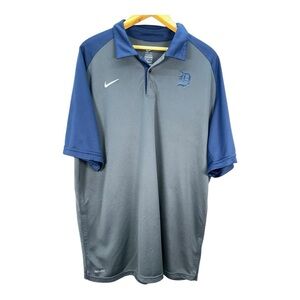 Detroit Tigers Nike Dri-Fit Polo | Men’s XL | Blue and Grey | Golf Style